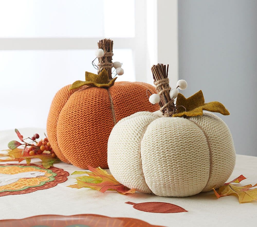 Pottery Barn Harvest Pumpkin Centerpiece