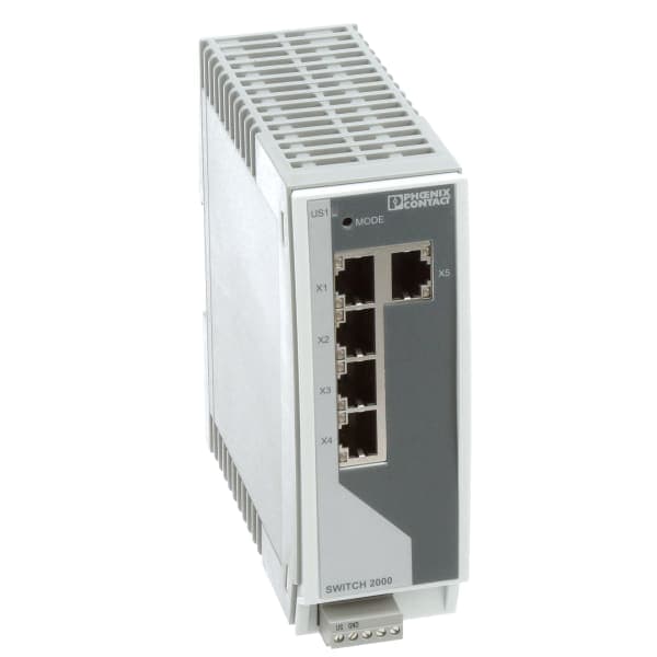 Phoenix Contact - 2702323 - Industrial Ethernet Switch, Managed, 5xPort ...