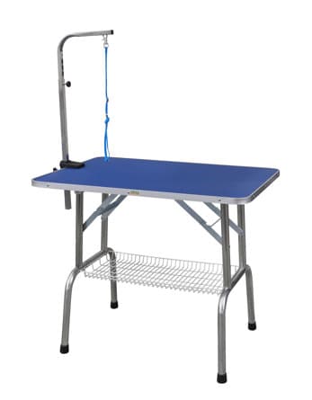 Go Pet Club Heavy Duty Stainless Steel Pet Grooming Table with Arm ...
