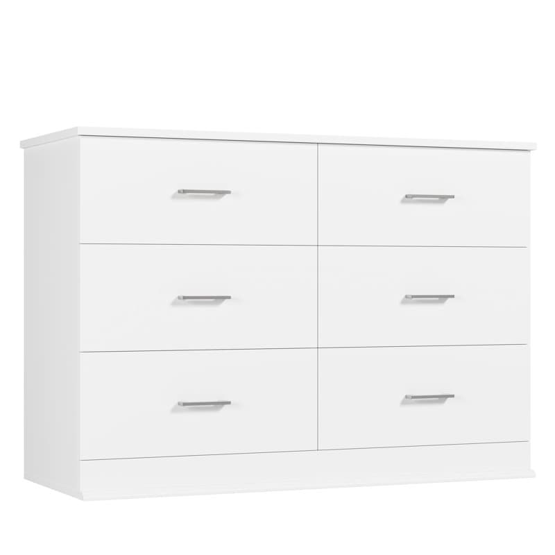 Ebern Designs Polinski 6 - Drawer Double Dresser & Reviews | Wayfair