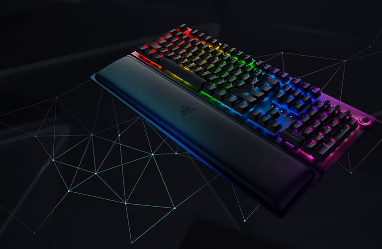 Wireless Mechanical Gaming Keyboard - Razer BlackWidow V3 Pro ...