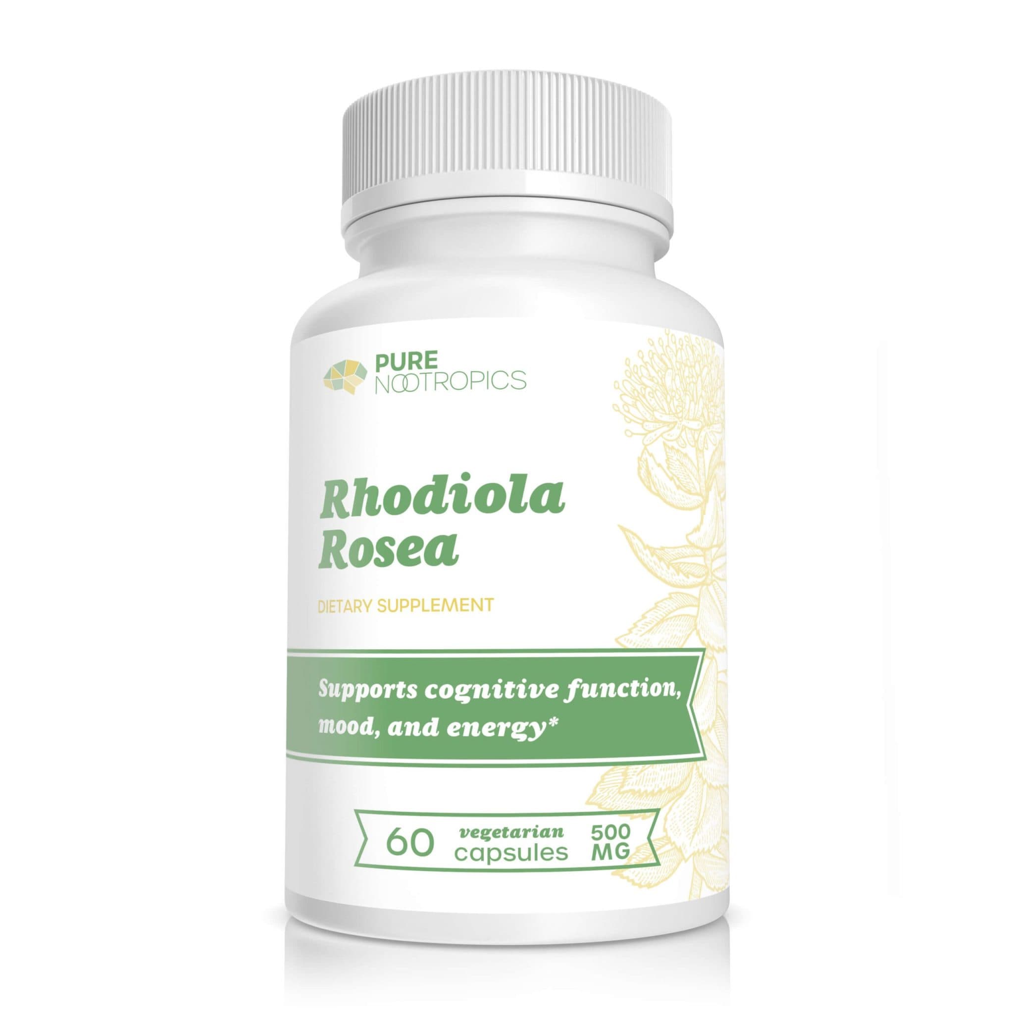 Rhodiola Rosea Extract 60 Capsules | BeamZen