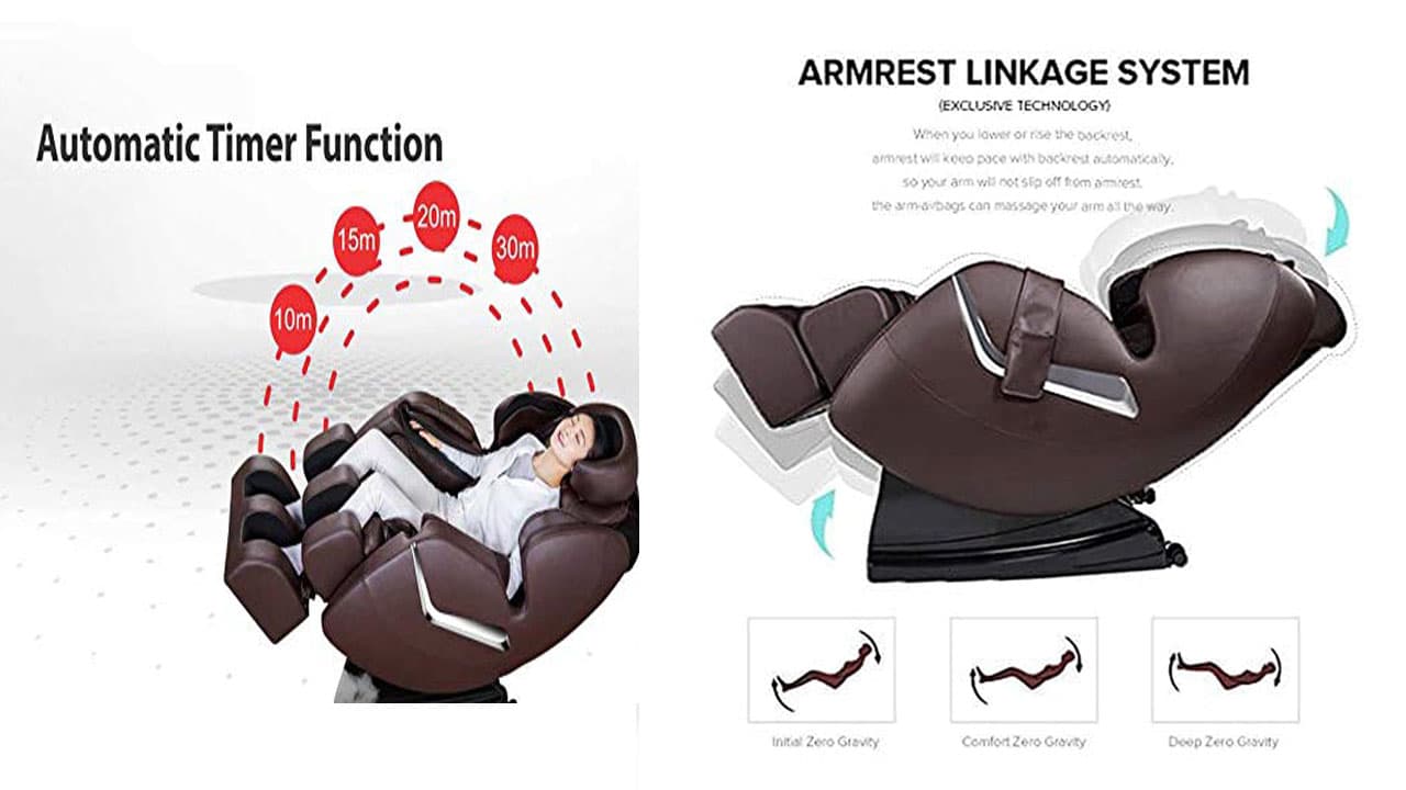 BODYFRIEND 4D Massage Chair | Multiple Airbags | Luxurious Look With ...