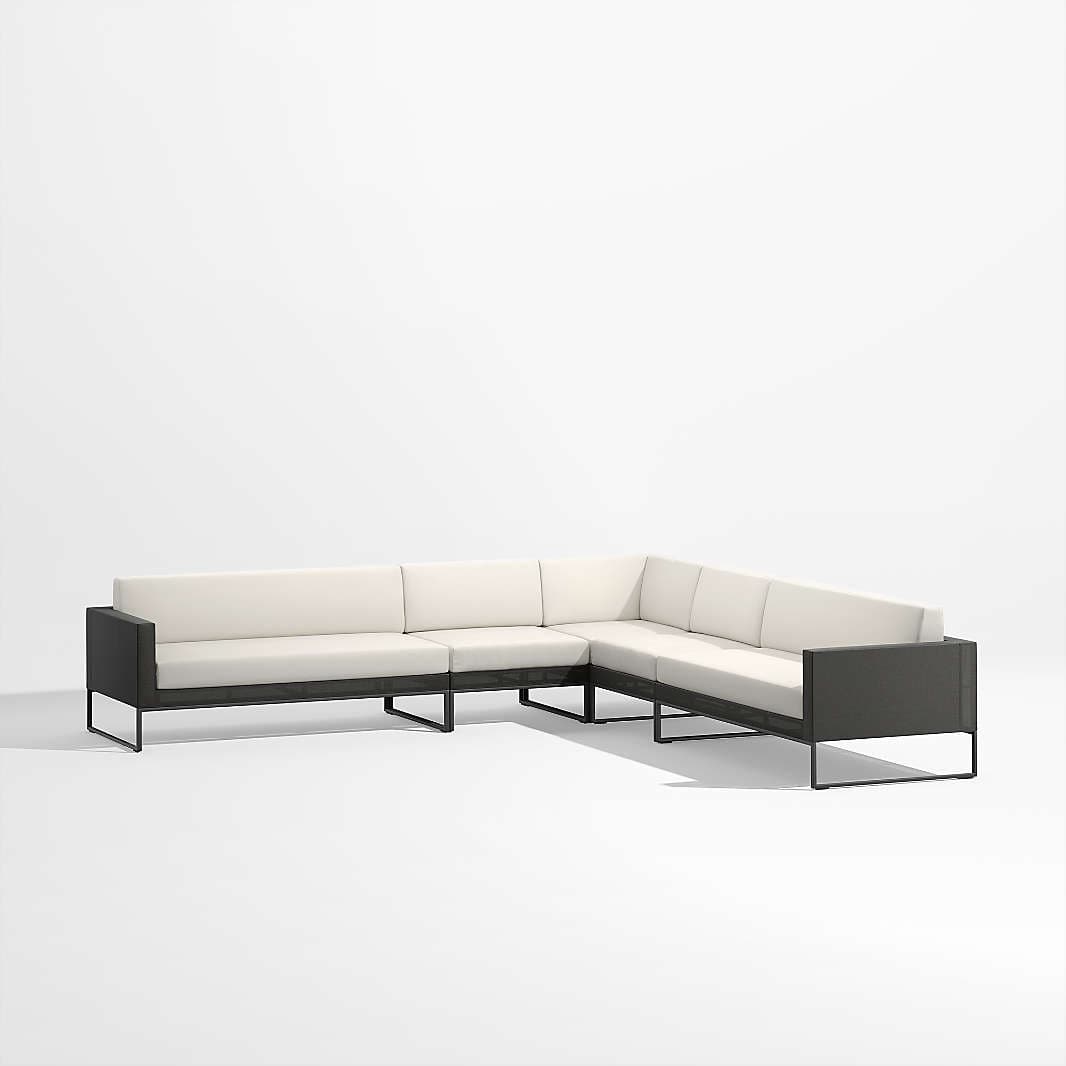 Outdoor Sectionals & L-Shaped Patio Sectional Sofas | Crate & Barrel Canada