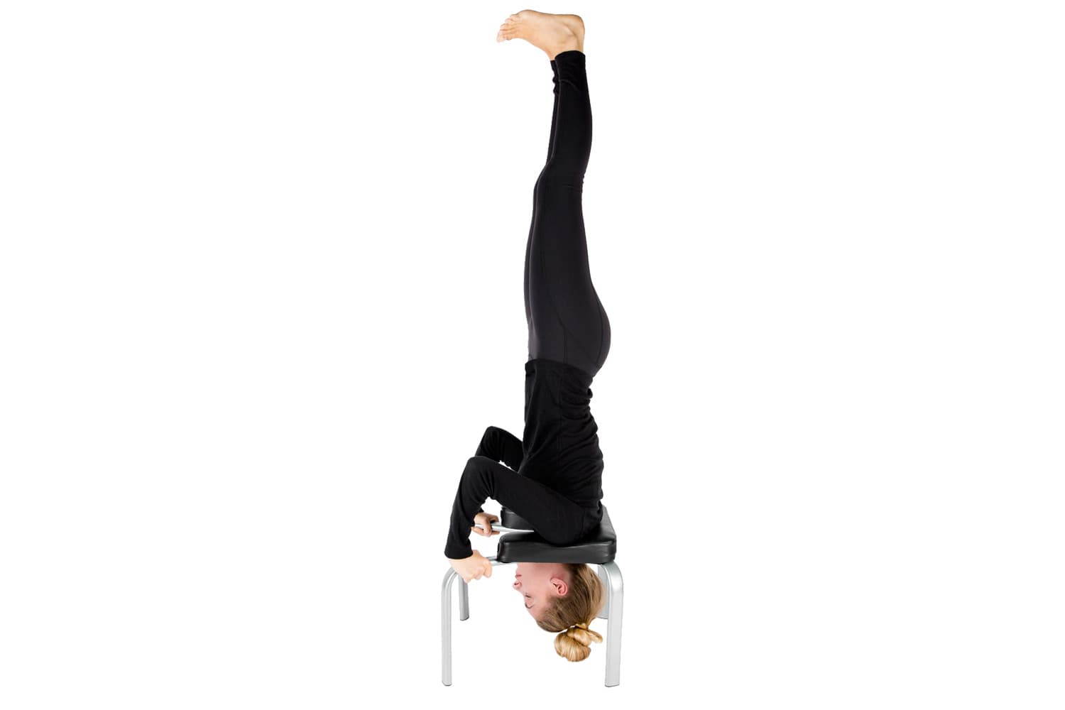 Banc pour Sirsasana (la posture reine) Blanc - Accessoires de yoga ...