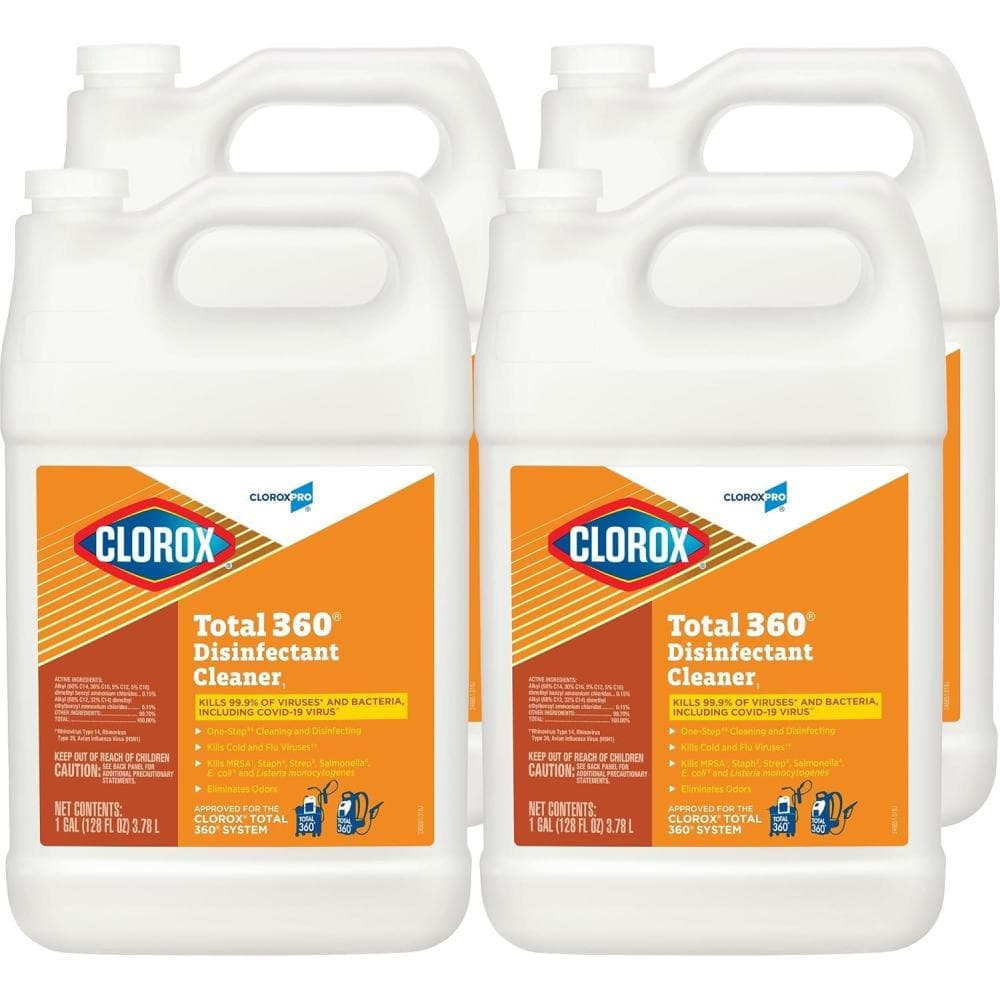 CloroxPro™ Clorox Total 360® Disinfectant Cleaner, 128 Ounces(128 Fl Oz ...