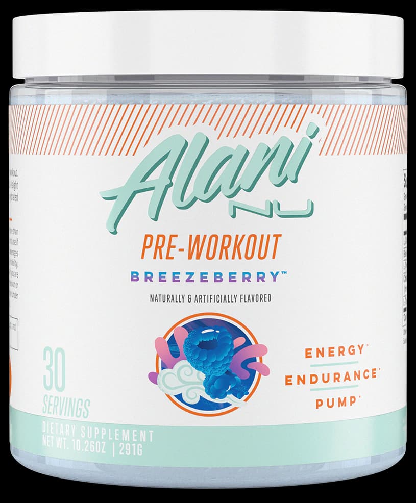 Alani Nu Pre Workout Supplement Powder for Energy, Endurance & Pump Sugar Free Formulated with Amino Acids Like gal-Theanine to Prevent Crashing Hawaiian Shaved Ice, 30 Servings