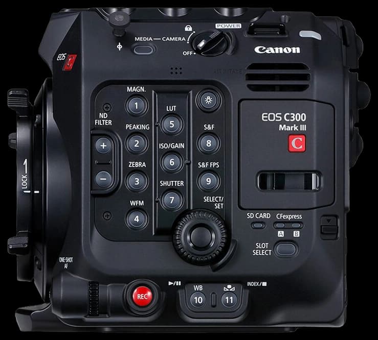 CANON EOS C300 Mark III Digital Cinema Camera - Manios Cine Tools