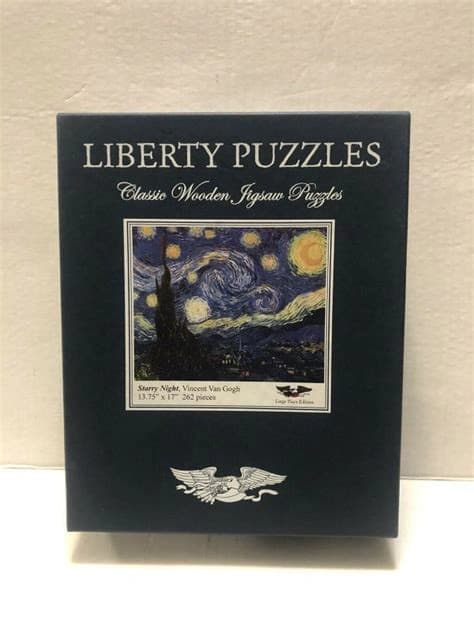 Starry Night Wooden Jigsaw Puzzle | Liberty Puzzles