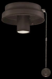 Fanimation Ceiling Fan Low Profile Light Kit Fitter with Pull Chain ...