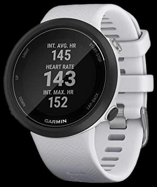 Garmin Swim 2 (Whitestone) GPS swimming smartwatch at Crutchfield