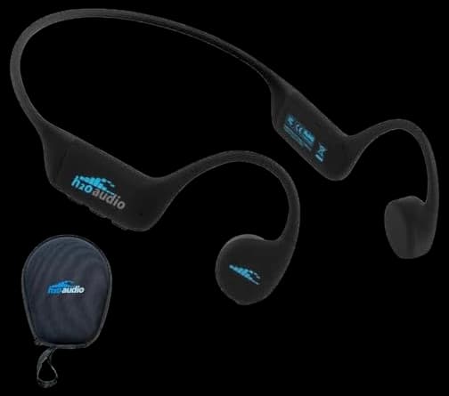 Tayogo Waterproof MP3 Headphones for Swimming, IPX8 8GB Ultralight Swimming Headset Waterproof Music Player, 20H Playing time, Underwater Mp3 Player Perfect for Swim, Surfing