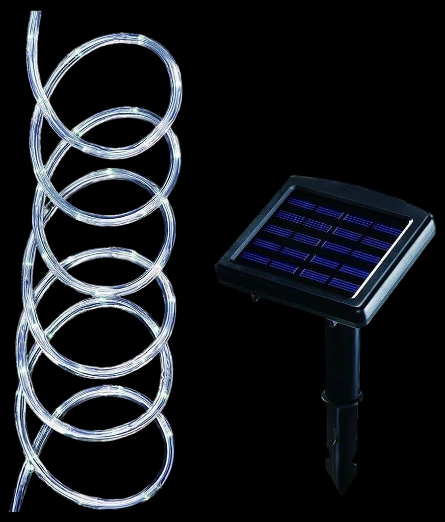 Hampton Bay Solar Led Rope Light LED Rope Lights Outdoor String Light