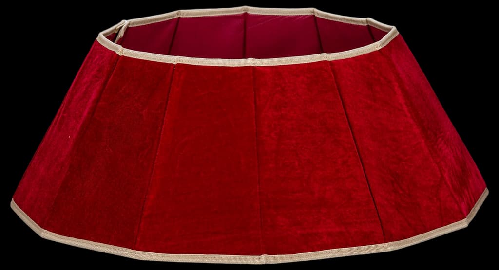 Amazon.com: Blissun Christmas Tree Collar, Velvet Foldable Christmas ...