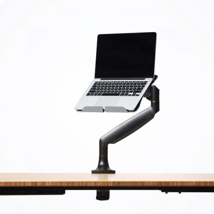 Amazon.com: Fully Jarvis Dual Monitor Mounting Arm with Laptop Tray ...