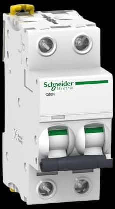 6A Schneider C60H Miniature Circuit Breaker, C Curve, 2 Pole at ₹ 133 ...