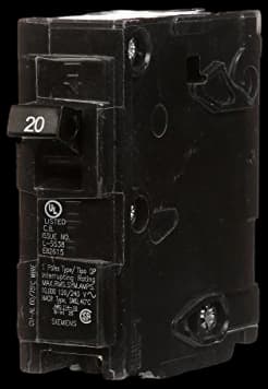 Siemens Q120 Low Voltage Residential Circuit Breaker, Single-Pole, 20A ...