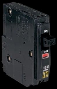 Square D QO115 15A 1-Pole Circuit Breaker - Solaris