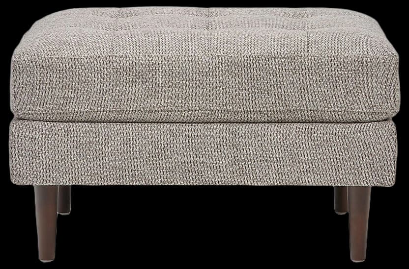 SALM tufted velvet ottoman | Structube