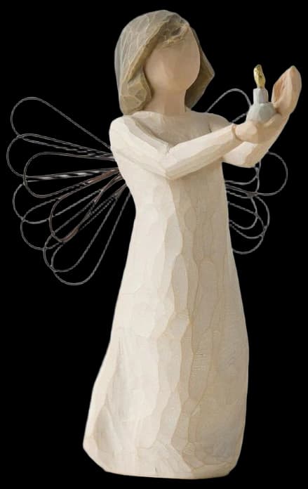 Willow Tree® Angel of Hope Flame Figurine - Figurines - Hallmark