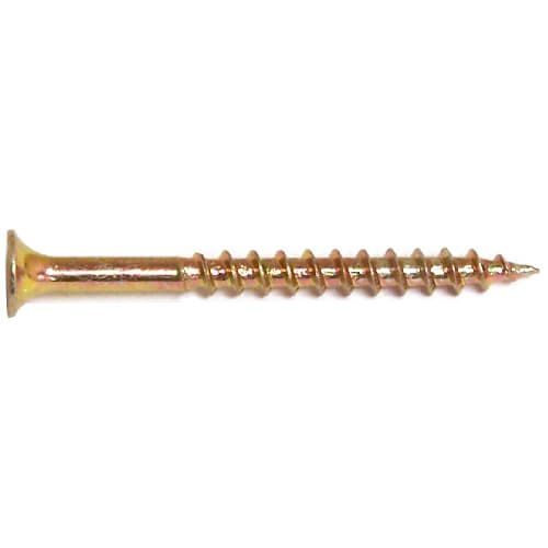Reliable Fasteners Yellow Zinc All-Purpose Bugle-Head Wood Screws - #10 ...