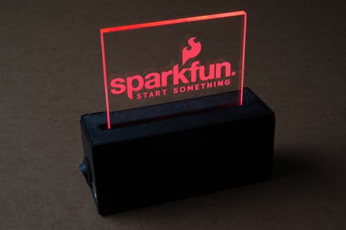 DIY Edge-Lit Acrylic Display - News - SparkFun Electronics