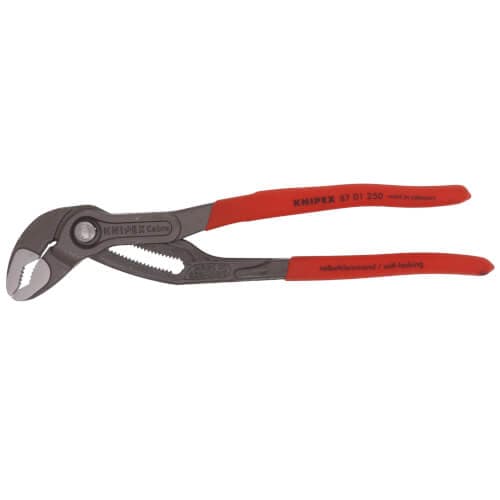 87-01-250 - Knipex 87-01-250 - 10" Cobra High-Tech Water Pump Pliers