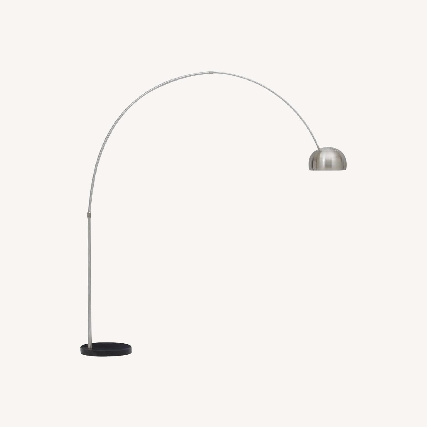 Structube Black Arc Floor Lamp - AptDeco
