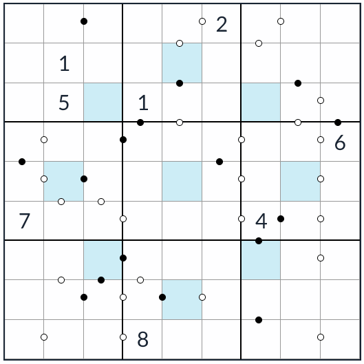 Killer-Sudoku, Summen-Sudoku -- Grid Puzzle