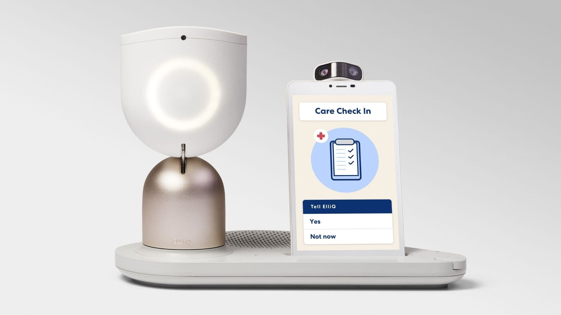 ElliQ: a “Companion” robot to keep elderly connected : DesignWanted