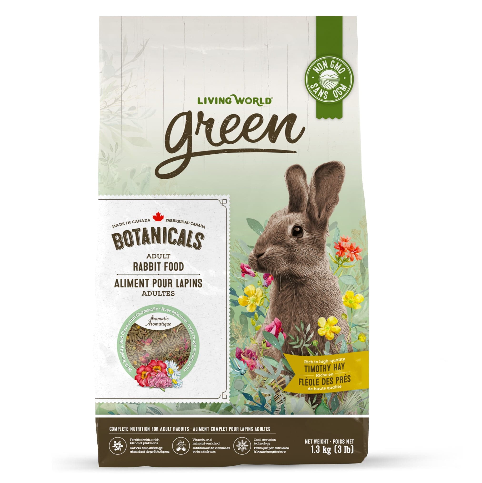 Living World Green - Botanicals Adult Rabbit Food | DYNO.CA