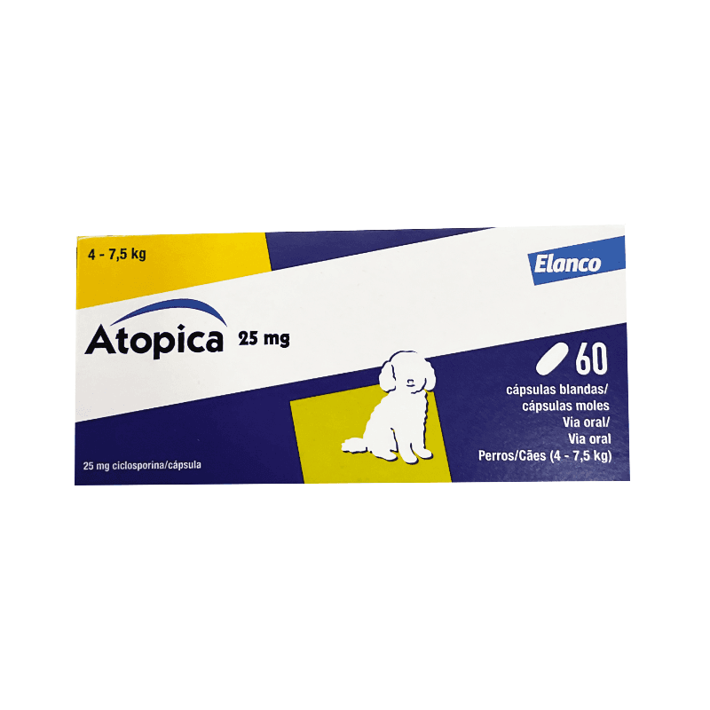 Atopica 25mg 60 capsules