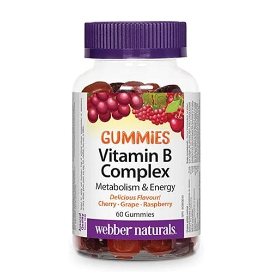 ᐉ Webber Naturals Vitamin B Complex / 60 Gummies на топ цена — Fitholic