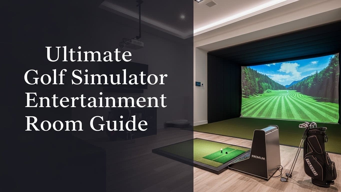 Ultimate Golf Simulator Entertainment Room Guide 2026