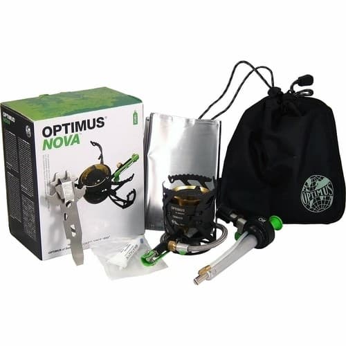 OPTIMUS NOVA Stove Multi Fuel Expedition Compact Light Weight Base Camp ...