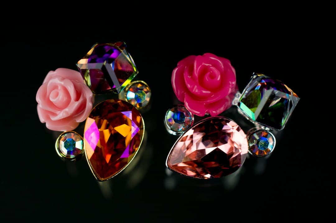 Limited Edition SWAROVSKI Nail Charm 2 Packs Octant Elements 3D Nail ...