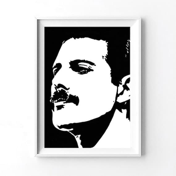Freddie Mercury Pop Art