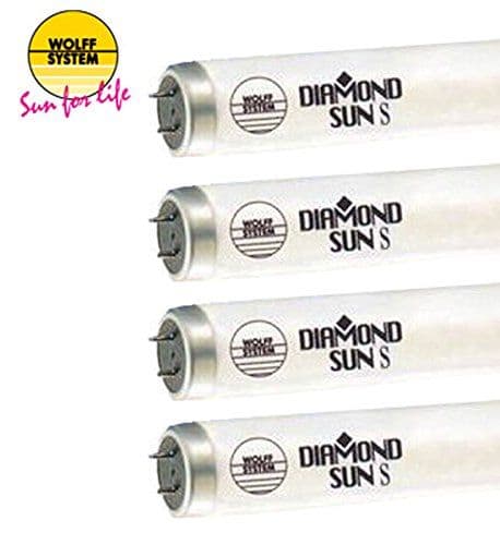 24 NIB Wolff Diamond Sun Tanning Bed Bulbs F71 100 Watt Bi Pin ...