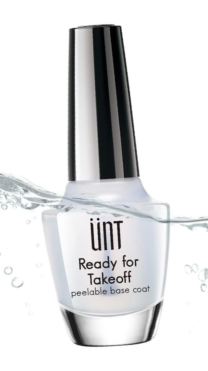 UNT Ready for Takeoff Peelable Base Coat, Peel Off Base Coat for Nail ...