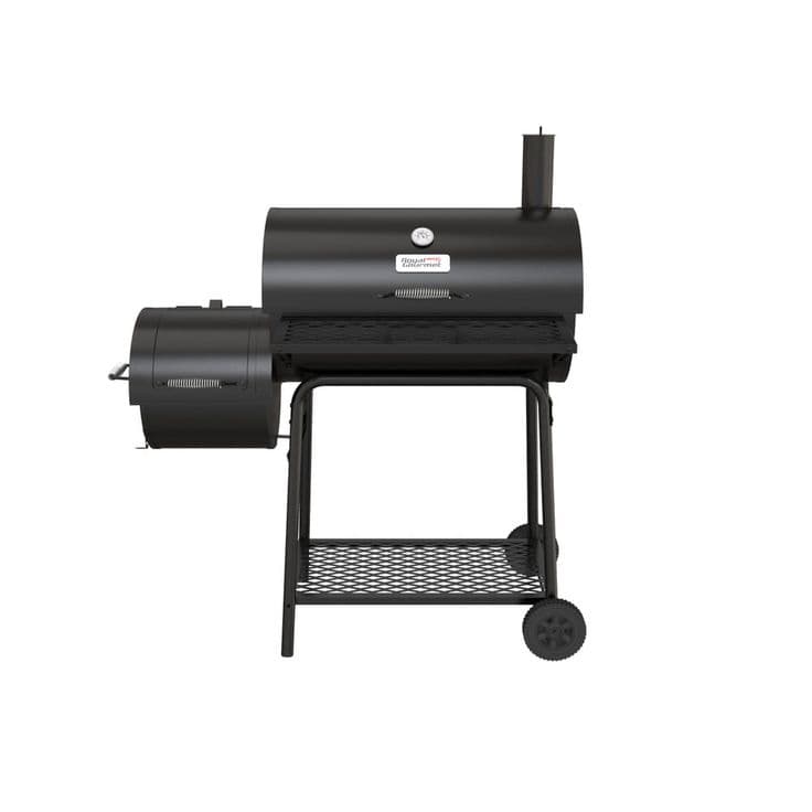 Royal Gourmet 30 in. Charcoal Grill with Offset Smoker CC1830F - The ...