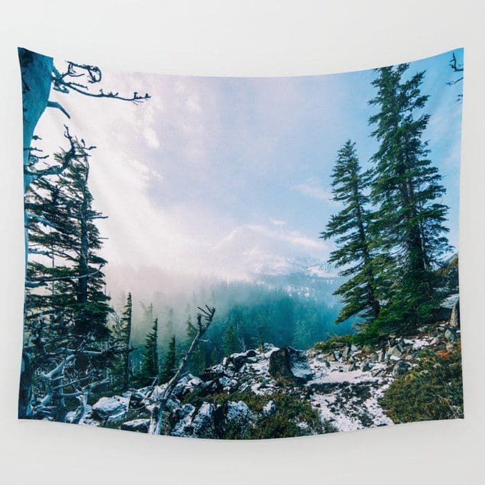 Buy Overlook the Wilderness Wall Tapestry by staywild. Worldwide ...