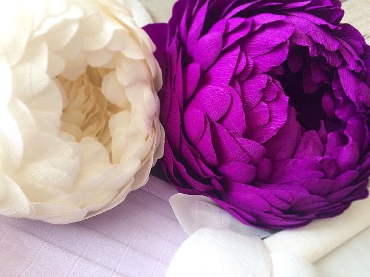 Giant Paper Peony | Backdrop | Large Crepe Paper Flowers | Giant Paper ...