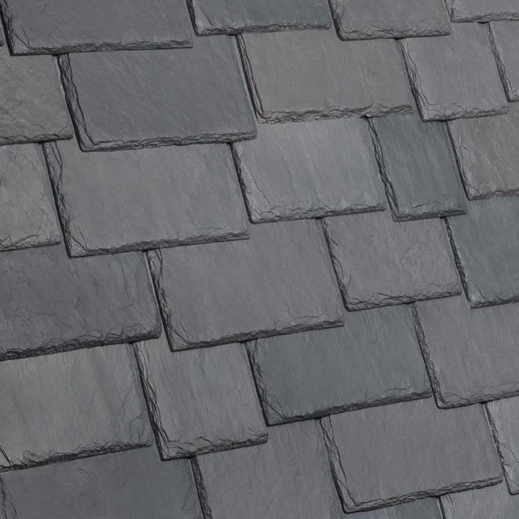 Multi-Width Composite Slate Roof Tile | DaVinci Roofscapes | Roof tiles ...