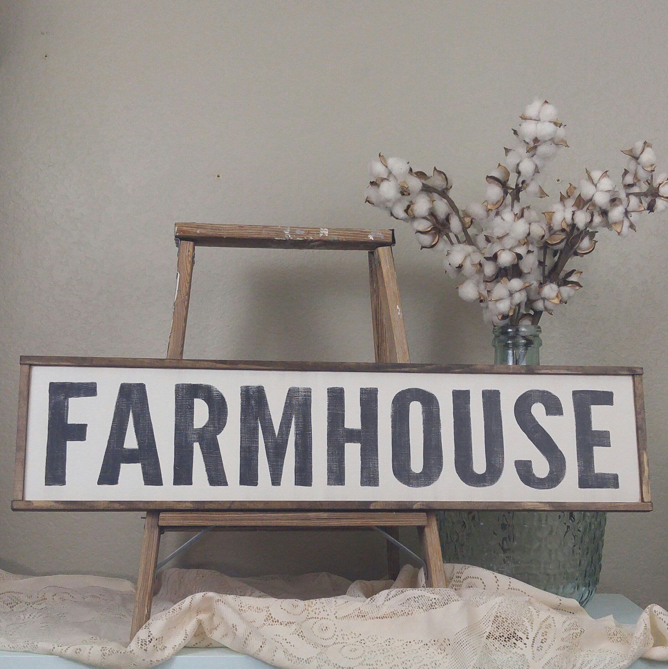 Farmhouse Wall Decor, Farmhouse Sign, Farmhouse Decor, Farmhouse ...