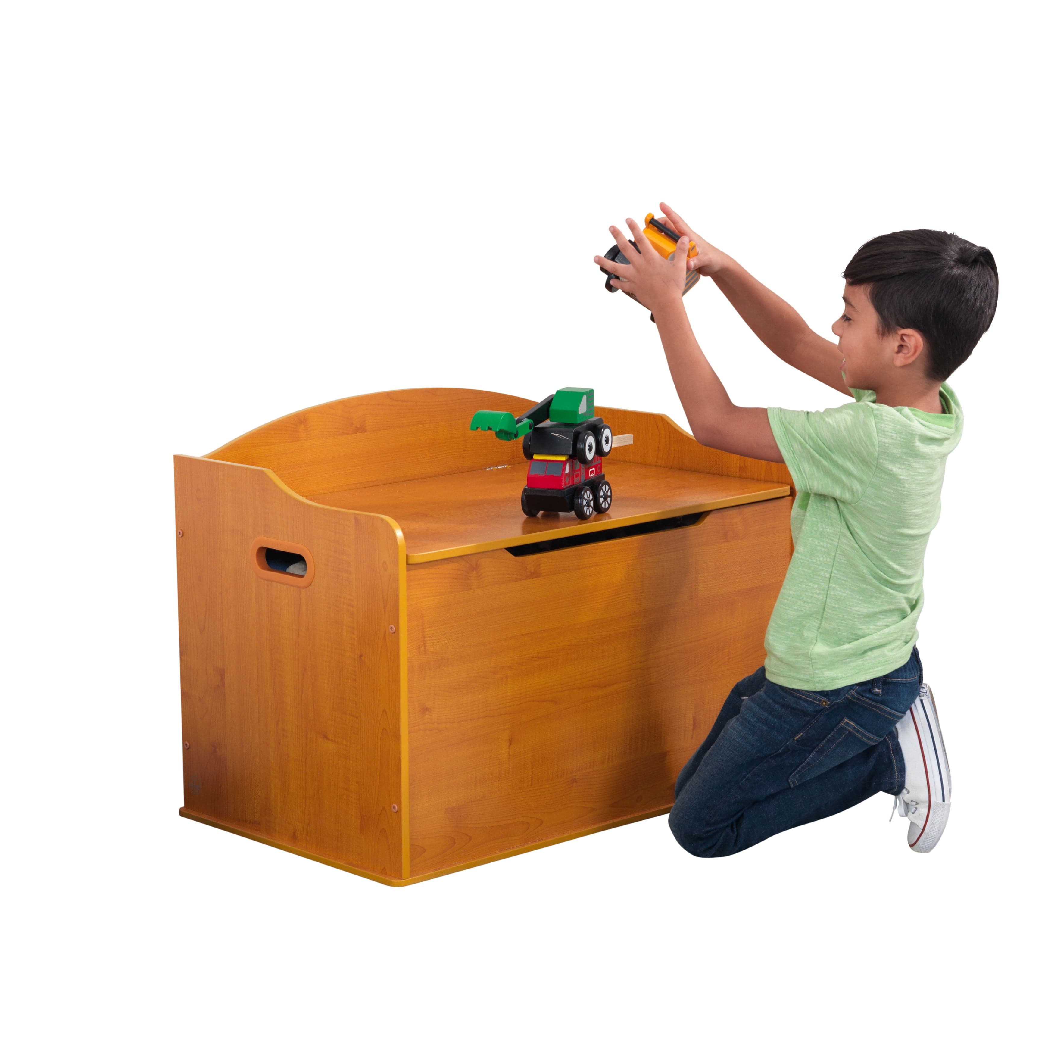 KidKraft Austin Toy Box - Honey - Walmart.com