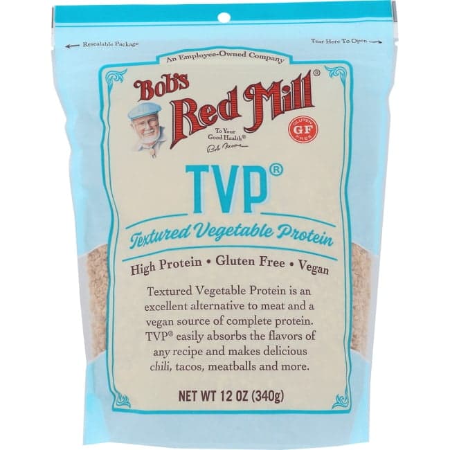 Bob's Red Mill Tvp Textured Vegetable Protein 12 oz Pkg. - Walmart.com ...