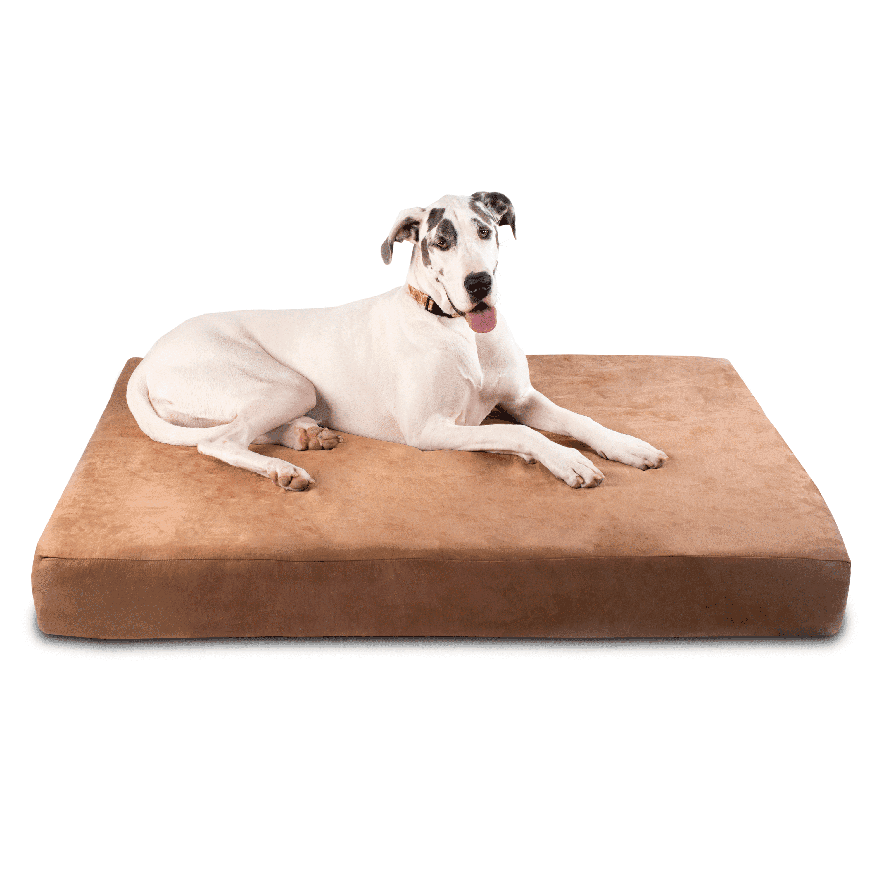 Big Barker 7" Pillow Top Orthopedic Giant Dog Bed, Khaki, Sleek Edition ...