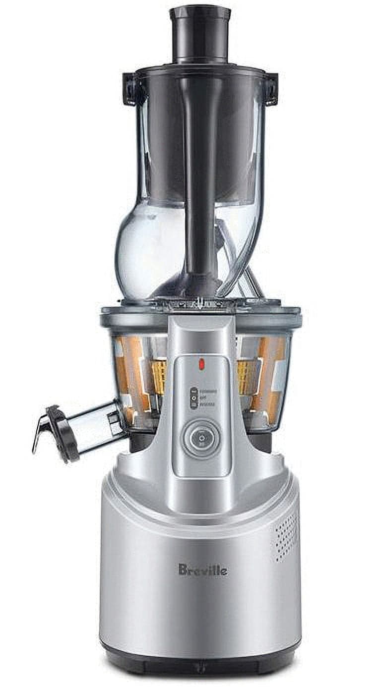 Breville BJS700SIL Big Squeeze Slow Juicer, Silver - Walmart.com