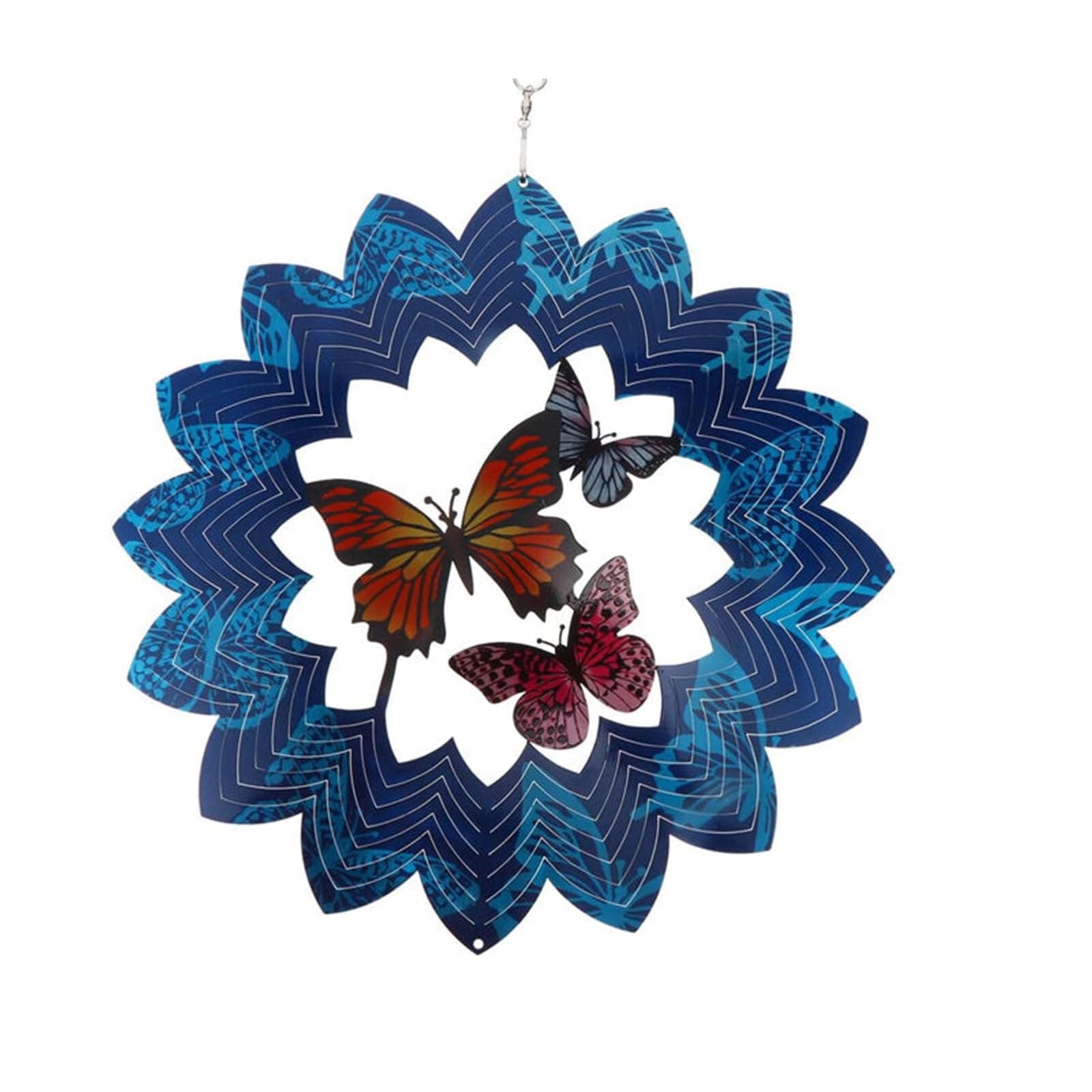 Butterfly Wind Spinners, Stainless Steel 3D Wind Spinner for Yard and ...