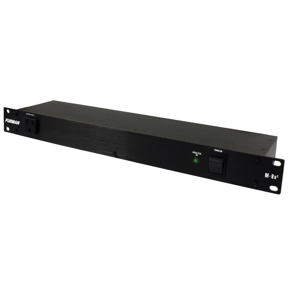 Furman M-8X2 Merit Series 15A Rackmount 8 Outlet Power Conditioner with ...